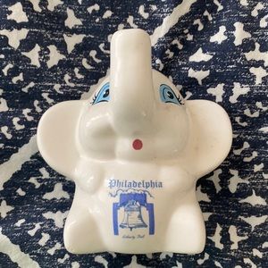 Philadelphia liberty bell elephant, piggy bank